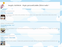 Tablet Screenshot of angelsartpatch-angela.blogspot.com