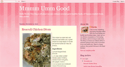 Desktop Screenshot of mmmmummgood.blogspot.com