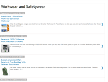 Tablet Screenshot of graniteworkwear.blogspot.com