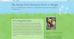 Desktop Screenshot of clucknneigh.blogspot.com