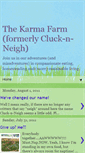 Mobile Screenshot of clucknneigh.blogspot.com