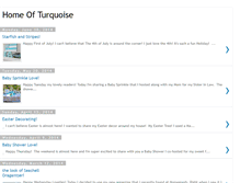 Tablet Screenshot of homeofturquoise.blogspot.com