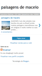 Mobile Screenshot of paisagensdemaceio.blogspot.com