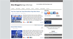 Desktop Screenshot of binablogger.blogspot.com