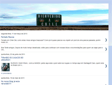 Tablet Screenshot of descobrirchile.blogspot.com