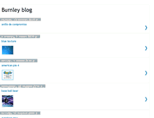 Tablet Screenshot of burnleylfforester.blogspot.com