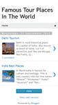 Mobile Screenshot of famoustourplaces.blogspot.com