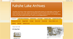 Desktop Screenshot of kahshelakearchives.blogspot.com