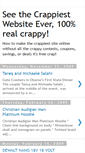 Mobile Screenshot of crappiestwebsite.blogspot.com