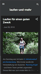 Mobile Screenshot of laufen-und-mehr.blogspot.com