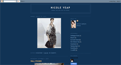 Desktop Screenshot of nicoleyeap.blogspot.com