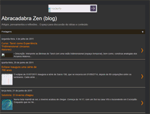 Tablet Screenshot of abracadabrazen.blogspot.com