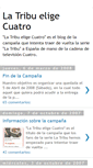 Mobile Screenshot of latribueligecuatro.blogspot.com