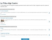 Tablet Screenshot of latribueligecuatro.blogspot.com