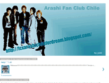 Tablet Screenshot of fcxarashichilefordream.blogspot.com