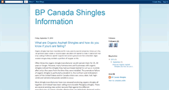 Desktop Screenshot of bpshingles.blogspot.com