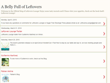 Tablet Screenshot of leftoverslounge.blogspot.com