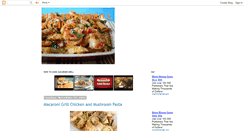 Desktop Screenshot of macaroni-grill-recipes.blogspot.com