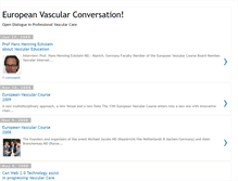 Tablet Screenshot of european-vascular-conversation.blogspot.com