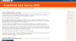 Desktop Screenshot of expedicioncandas2009.blogspot.com
