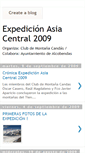 Mobile Screenshot of expedicioncandas2009.blogspot.com