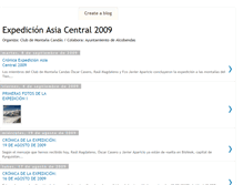 Tablet Screenshot of expedicioncandas2009.blogspot.com