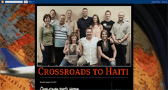 Desktop Screenshot of crossroads2haiti.blogspot.com