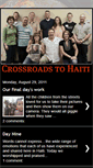 Mobile Screenshot of crossroads2haiti.blogspot.com