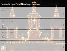 Tablet Screenshot of munxarparish.blogspot.com