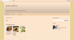 Desktop Screenshot of greenplumsss.blogspot.com
