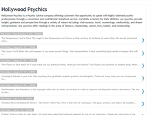 Tablet Screenshot of hollywoodpsychics.blogspot.com