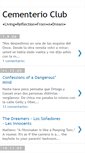Mobile Screenshot of cementerioclub.blogspot.com