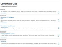 Tablet Screenshot of cementerioclub.blogspot.com