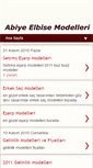 Mobile Screenshot of abiye-elbise-modelleri.blogspot.com