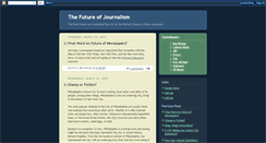 Desktop Screenshot of futureofjourn.blogspot.com