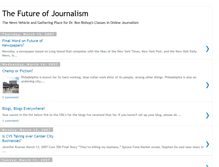 Tablet Screenshot of futureofjourn.blogspot.com