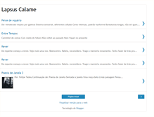Tablet Screenshot of lapsuscalame.blogspot.com