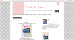 Desktop Screenshot of madebyjose.blogspot.com