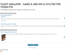 Tablet Screenshot of flightsimulatorxfreeaddons.blogspot.com
