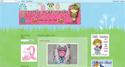 Desktop Screenshot of craftyhulahands.blogspot.com