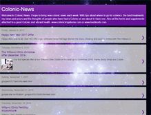 Tablet Screenshot of colonic-news.blogspot.com