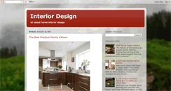 Desktop Screenshot of interiordesignartnew.blogspot.com