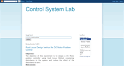 Desktop Screenshot of controlsystem-lab.blogspot.com
