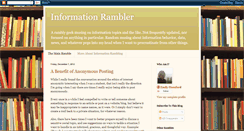Desktop Screenshot of inforambler.blogspot.com
