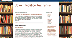 Desktop Screenshot of jovempoliticoangrense.blogspot.com