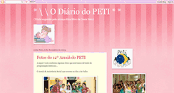 Desktop Screenshot of peti-ourobranco.blogspot.com