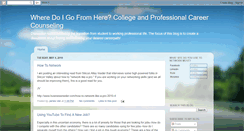 Desktop Screenshot of jamesvancareercounseling.blogspot.com