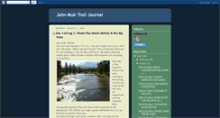 Desktop Screenshot of johnmuirtrailjournal.blogspot.com