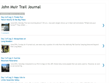 Tablet Screenshot of johnmuirtrailjournal.blogspot.com