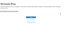 Tablet Screenshot of peninsulapress.blogspot.com